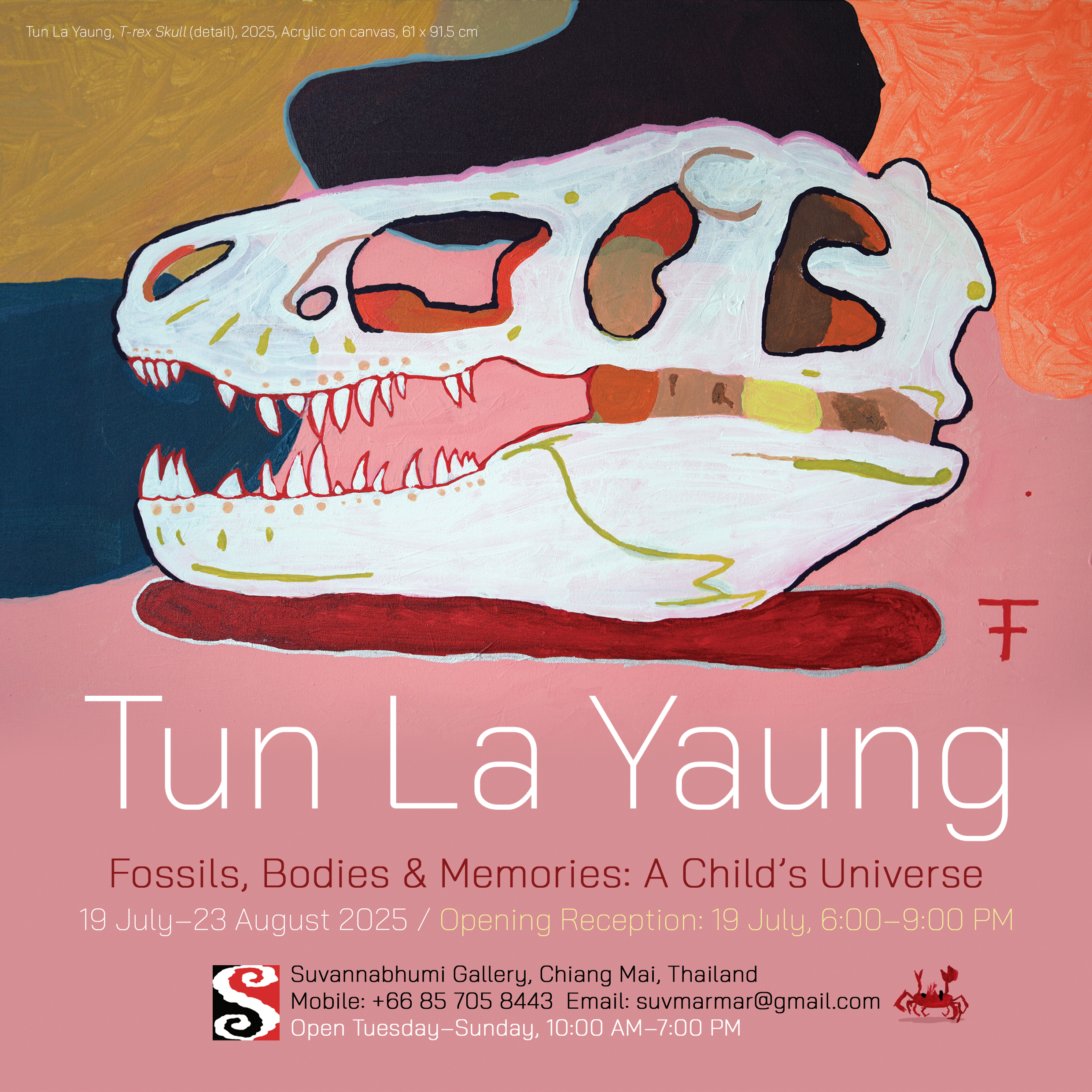 Read more about the article An Upcoming: Tun La Yaung ‘Fossils, Bodies & Memories’ (A Child’s Universe)